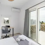 Lejlighed Naxos Cube Panoramic Views Maisonette With Sea View 2 Min Walk To