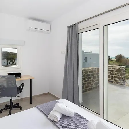 Naxos Cube Panoramic Views Maisonette With Sea View 2 Min Walk To * Pláka