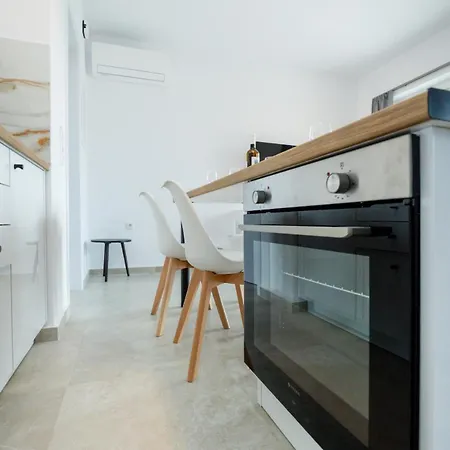 Lejlighed Naxos Cube Panoramic Views Maisonette With Sea View 2 Min Walk To Pláka