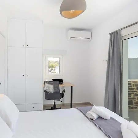 Naxos Cube Panoramic Views Maisonette With Sea View 2 Min Walk To Pláka
