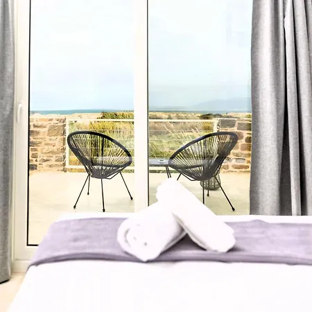 Lejlighed Naxos Cube Panoramic Views Maisonette With Sea View 2 Min Walk To Pláka