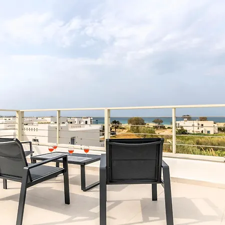 Naxos Cube Panoramic Views Maisonette With Sea View 2 Min Walk To