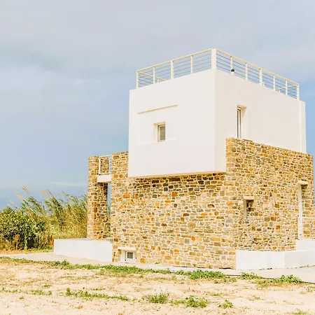 Naxos Cube Panoramic Views Maisonette With Sea View 2 Min Walk To Pláka