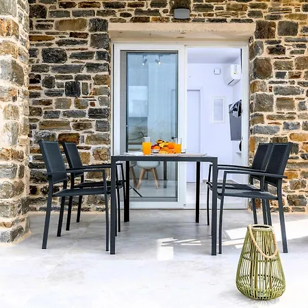 Naxos Cube Panoramic Views Maisonette With Sea View 2 Min Walk To Lejlighed Pláka