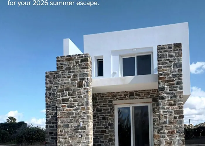 Naxos Cube Villa Panoramic Views Maisonette With Sea View 2 Min Walk To Plaka Beach Appartement Pláka