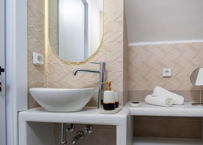 Appartement Naxos Cube Villa Panoramic Views Maisonette With Sea View 2 Min Walk To Plaka Beach Pláka