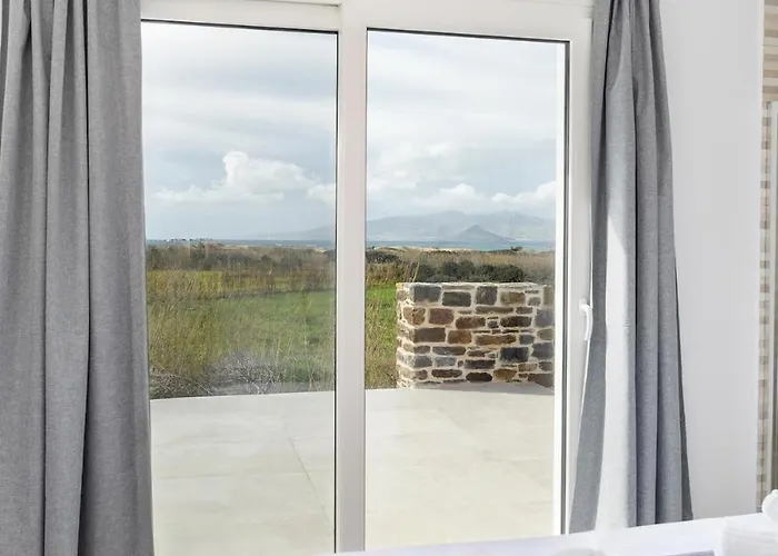 Naxos Cube Villa Panoramic Views Maisonette With Sea View 2 Min Walk To Plaka Beach * Pláka