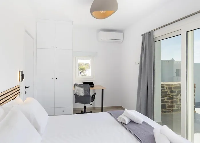 Appartement Naxos Cube Villa Panoramic Views Maisonette With Sea View 2 Min Walk To Plaka Beach